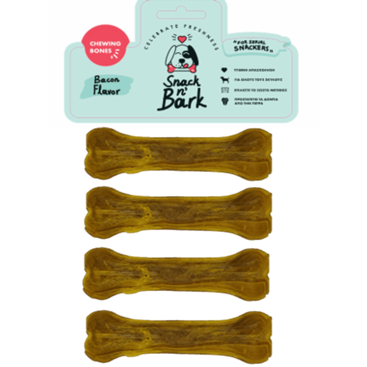 Snack n' Bark Bone pressed with flavor chicken 10cm 45gr 4τμχ