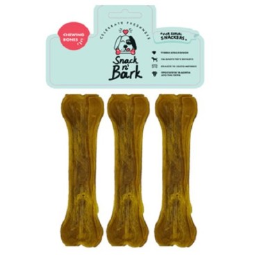 Snack n' Bark Bone pressed with flavor chicken 13cm 55gr 3τμχ