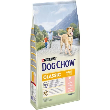 DOG CHOW CLASSIC ADULT με Σολομό 10KG