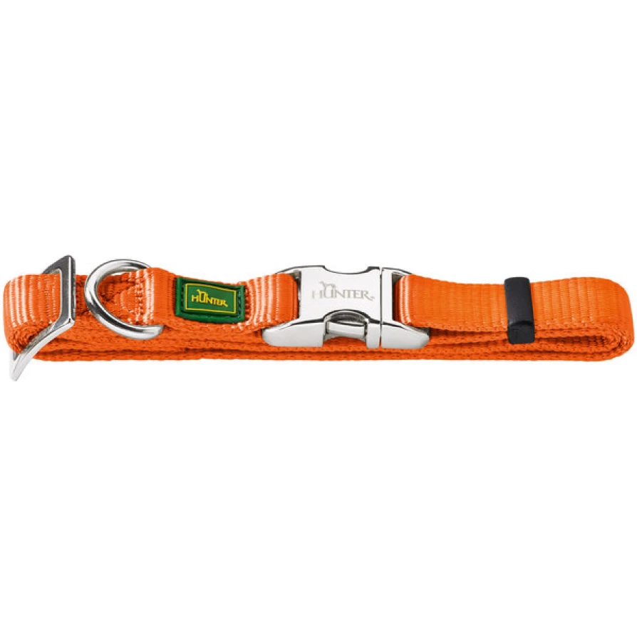 HUNTER COLLAR VARIO BASIC ALU STRONG ORANGE LARGE 45-65CM HUNTER