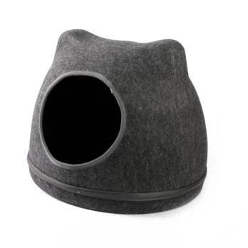 PW Φωλιά Γάτας Felt Iglo 40cm Γκρί