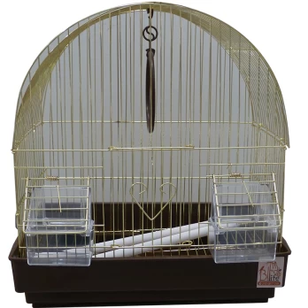 ΚΛΟΥΒΙ ΠΟΥΛΙΟΥ 33Χ23.5Χ35.5CM - ΧΡΥΣΟ