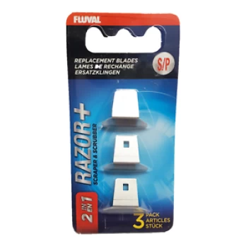 Fluval RAZOR + ALGEA SCRUBBER BLADE 3 PACK MEDIUM