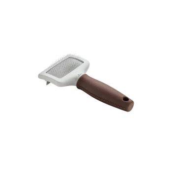 HUNTER ''PLUCK AND COMB'' COMBING BRUSH SPA BROWN/GREY SMALL