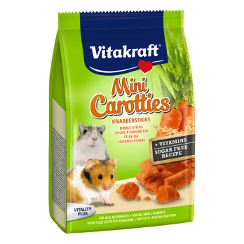 VITAKRAFT Carrotis Minis Λιχουδιές για χάμστερ 50gr