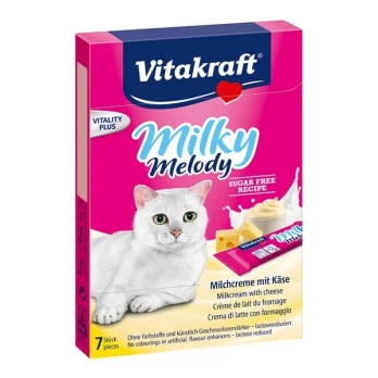 VITAKRAFT MILKY MELODY ΦΑΚ. ΜΕ ΓΑΛΑ & ΤΥΡΙ 7sticks