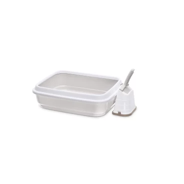IMAC ΤΟΥΑΛΕΤΑ ΓΑΤΑΣ ΑΝΟΙΧΤΗ DUO ΓΚΡΙ 59x40x28cm grey