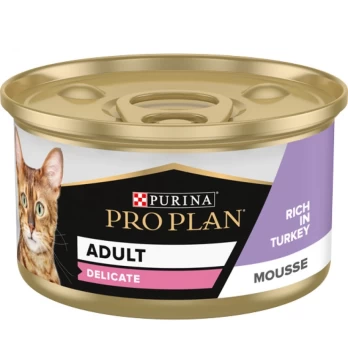 PRO PLAN Cat Wet Adult DELICATE DIGESTION TURKEY mousse 85gr