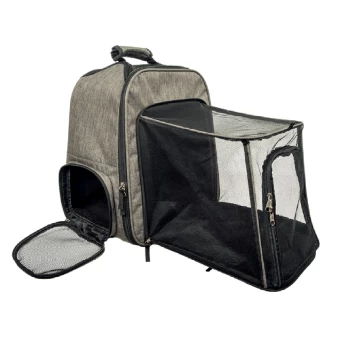 FO ΤΣΑΝΤΑ ΜΕΤΑΦΟΡΑΣ BACKPACK ΠΡΟΕΚΤΑΣΙΜΗ ΓΚΡΙ *προς Κ*