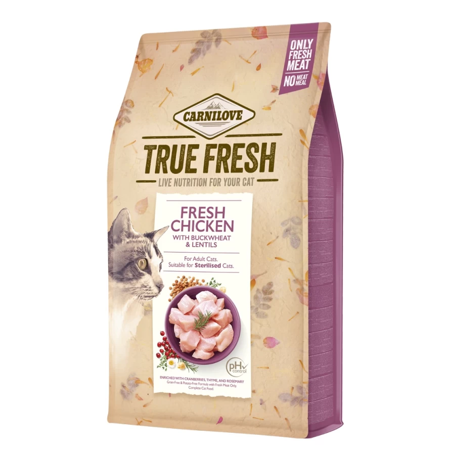CARNILOVE CAT TRUE FRESH ADULT STERIL. CHICKEN 4,8KG CARNILOVE