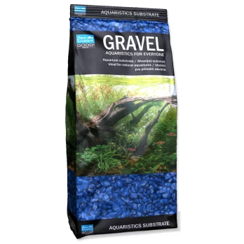AE Gravel Aquaristic substrate blue 3-6mm 1kg