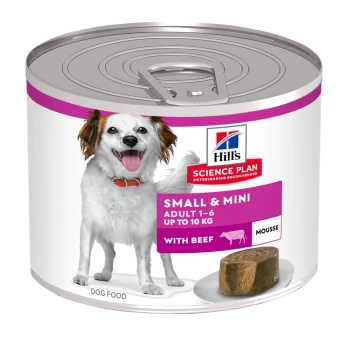 HILL'S SP CANINE Adult Small&Mini Βοδινό Mousse 200gr