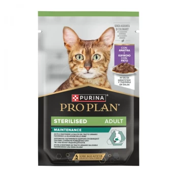PRO PLAN Cat Wet STERILISED DUCK Maintenance sauce 85gr