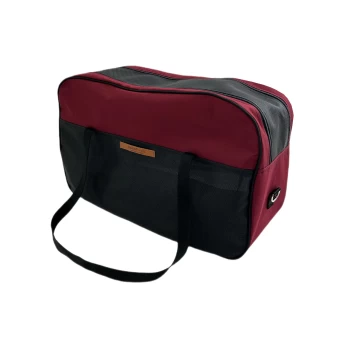 WOOF Τσάντα Μεταφοράς "sac de voyage" ΜΠΟΡΝΤΟ No1 18x43x30cm