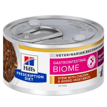 HILL'S PD FELINE GIBiome Stew Κοτόπουλο&Λαχανικά (Μαγ.Γεύμα) 82gr
