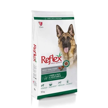 REFLEX ADULT DOG Αρνί με Ρύζι & Λαχανικά 15KG