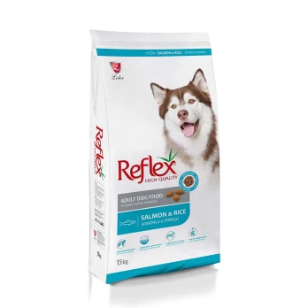 REFLEX ADULT DOG Σολομό με Ρύζι 15KG