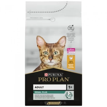 PRO PLAN ADULT RENAL PLUS CAT με Κοτόπουλο 10Kg