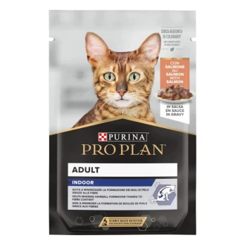 PRO PLAN Cat Wet Adult INDOOR σε Σάλτσα με Σολομό 85gr