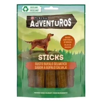 Adventuros MINI STICKS με γεύση Βούβαλου 90gr
