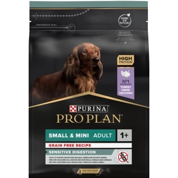 PRO PLAN ADULT SMALL & MINI GRAIN FREE Sensitive Digestion Γαλοπούλα 2,5kg