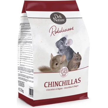 DELI NATURE RODELICIOUS CHINCHILLAS 2,5kg