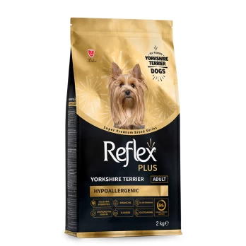 BREED SERIES REFLEX PLUS FOR YORKSHIRE TERRIER ADULT DOG FOOD HYPOALLERGENIC 2KG