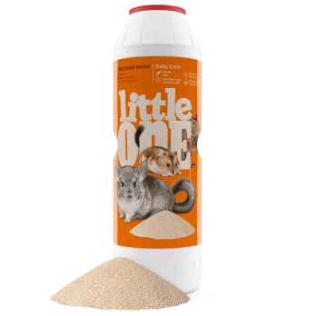 LITTLE ONE Άμμος μπάνιου για τσιντσιλά & μικρά κατοικίδια 1kg